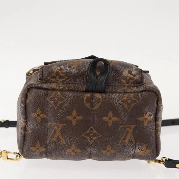 LOUIS VUITTON Monogram Palm Springs Mini Shoulder Bag M44873 LV Auth 147991 main image 10
